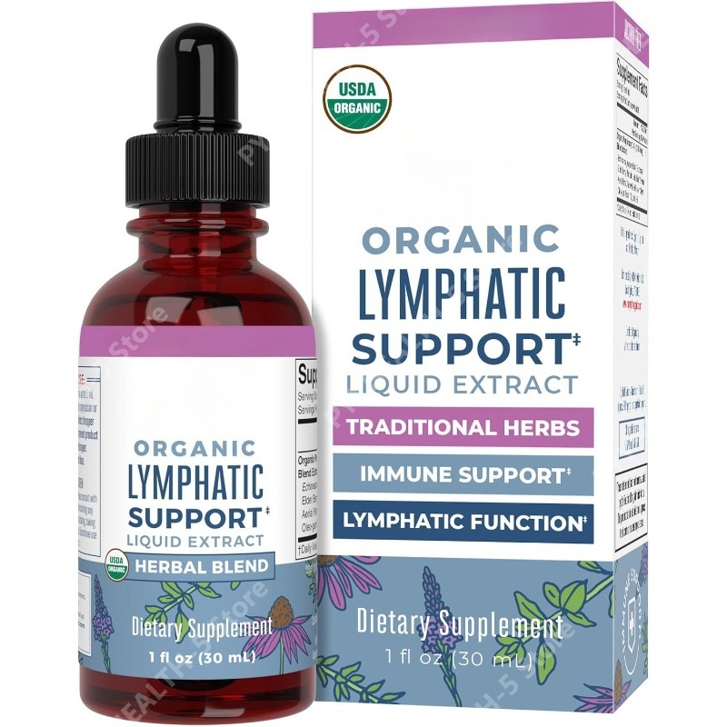 Echinacea - Органические капли для лимфатической поддержки, очищения