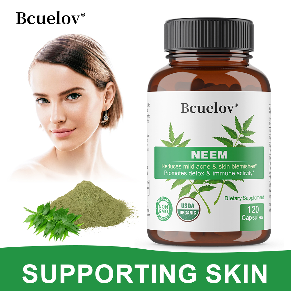 Herbal Supplement - Органические капсулы из листьев нима, травяная