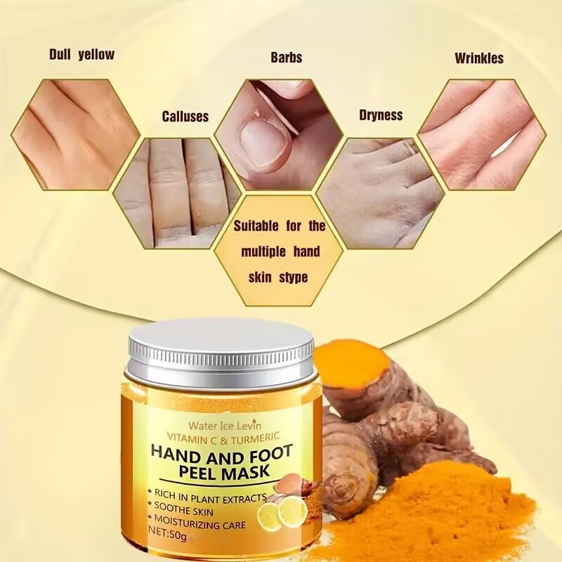 Turmeric - Восковая маска для рук и ног