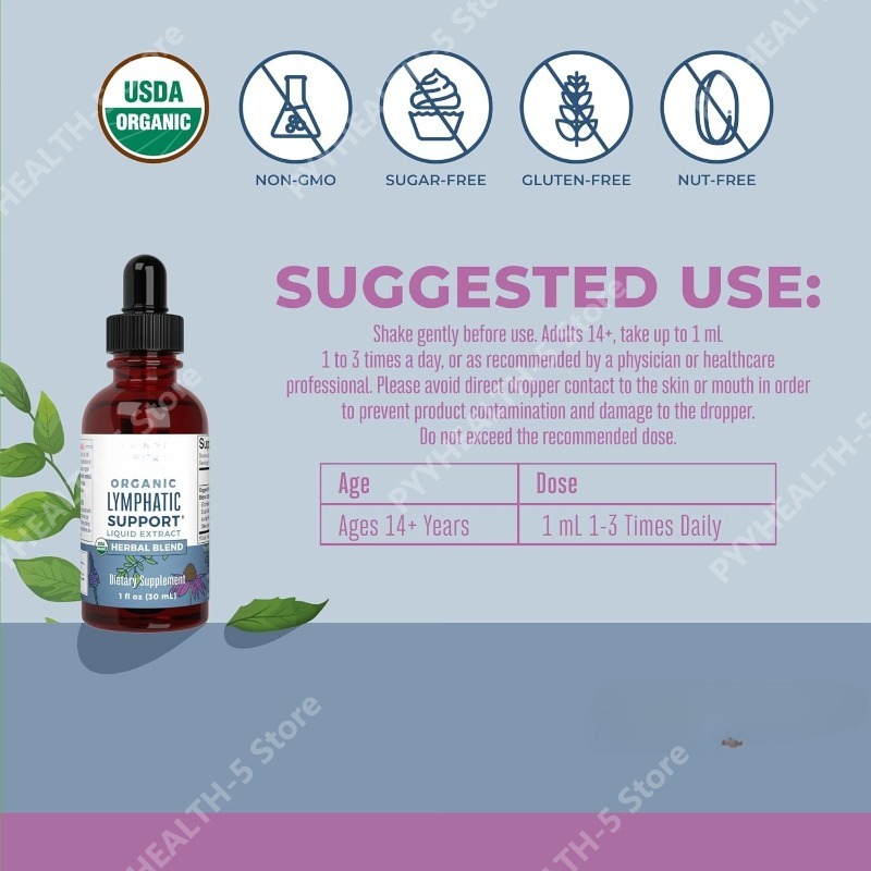 Органические капли для лимфати – обзор и цена Echinacea