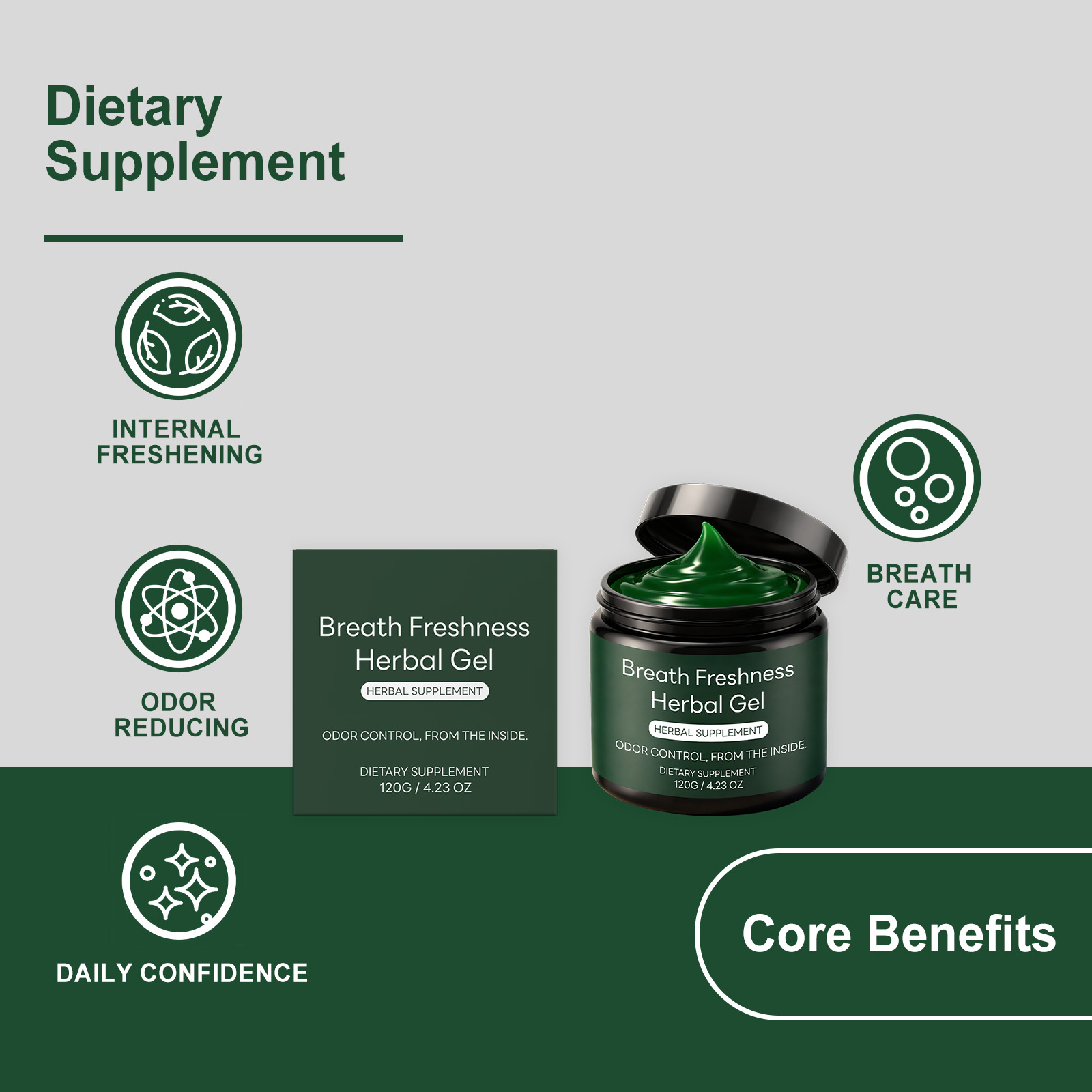 Травяной гель для свежести дых – обзор и цена Herbal Supplement