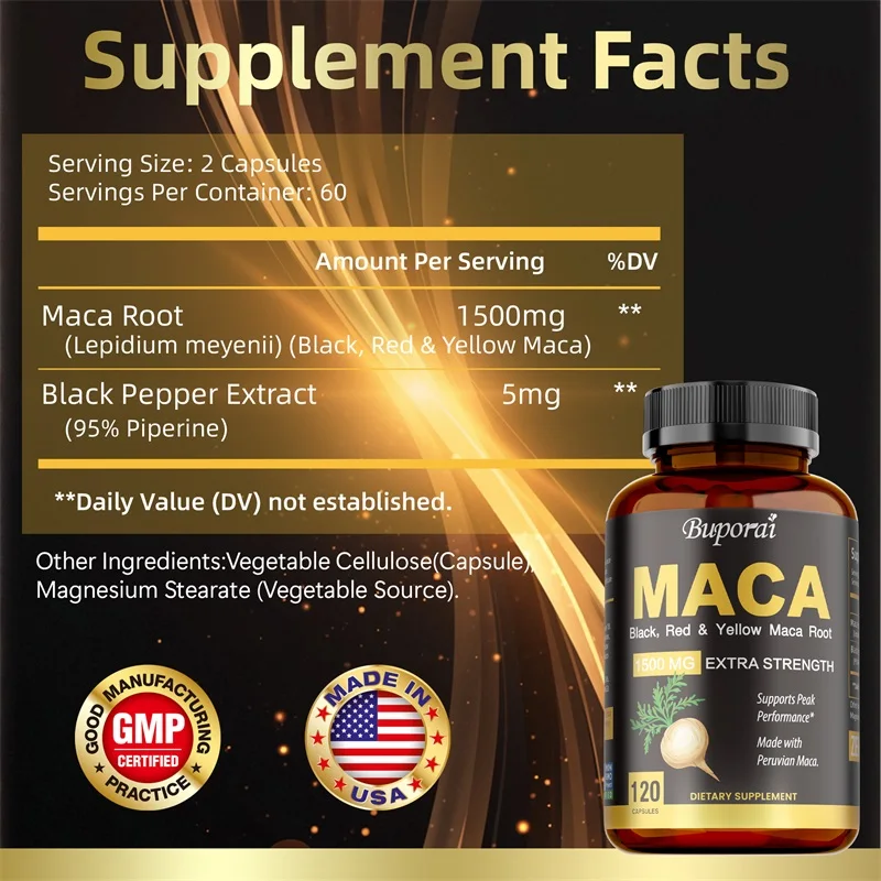 Капсулы мака — увеличение разм – обзор и цена Herbal Supplement
