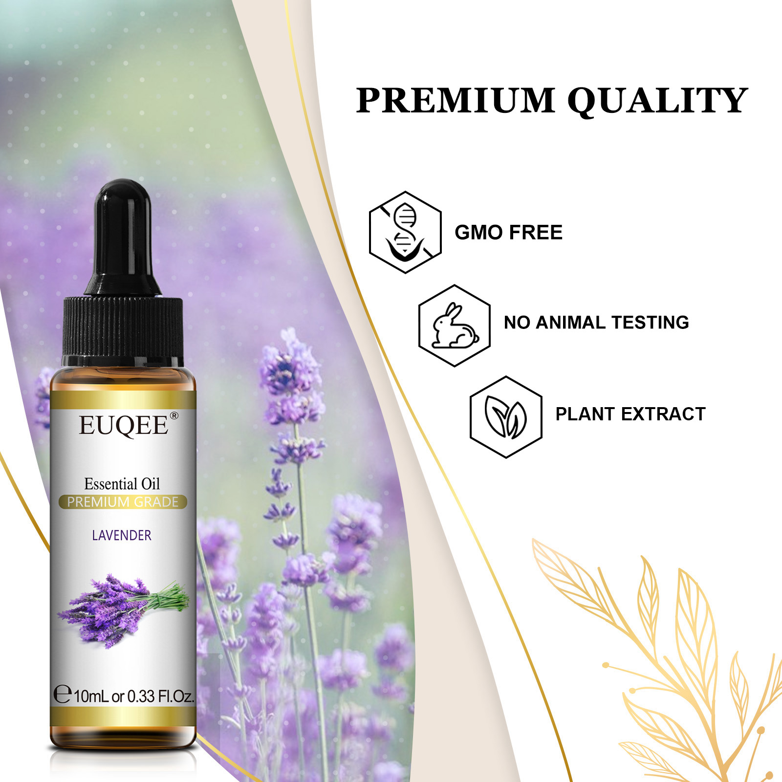 Натуральное эфирное масло EUQE – обзор и цена Lavender Oil