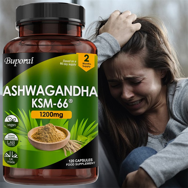 Ashwagandha KSM-66 1200 мг - п – обзор и цена Herbal Supplement