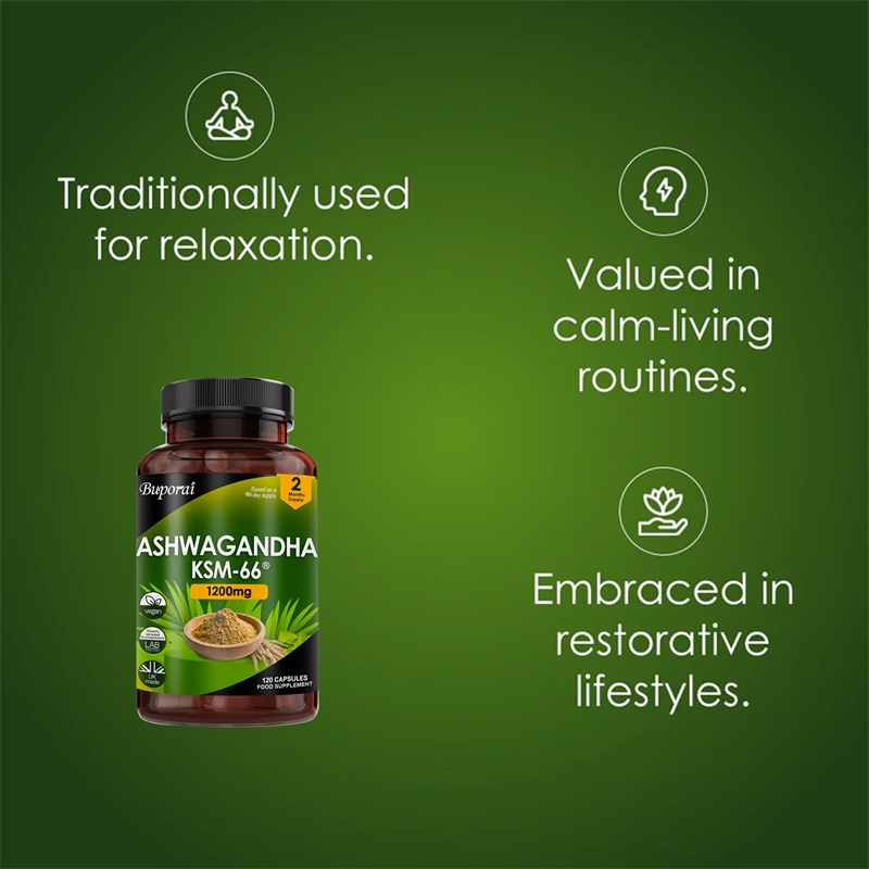 Ashwagandha KSM-66 1200 мг - п – обзор и цена Herbal Supplement